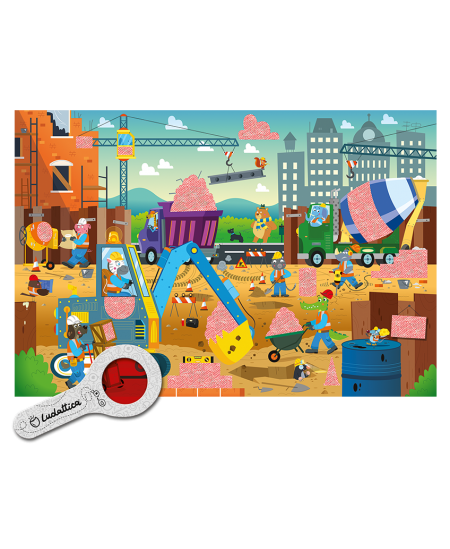 Saladustega pusle LUDATTICA Ehitus, 24 osa