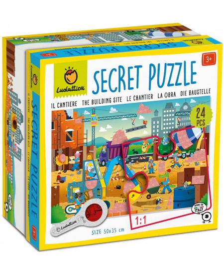 Saladustega pusle LUDATTICA Ehitus, 24 osa