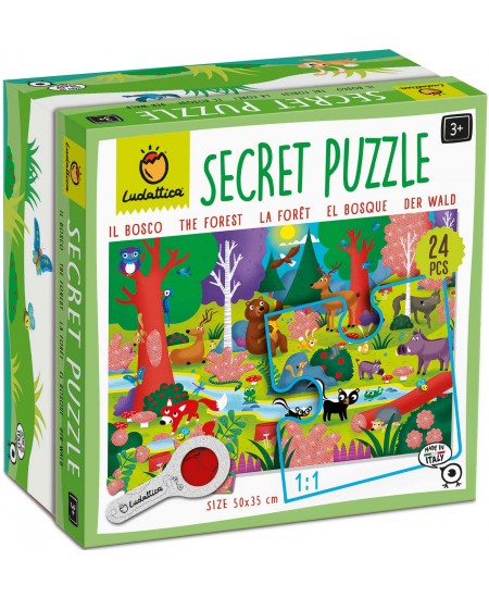 Saladustega pusle LUDATTICA Mets, 24 osa