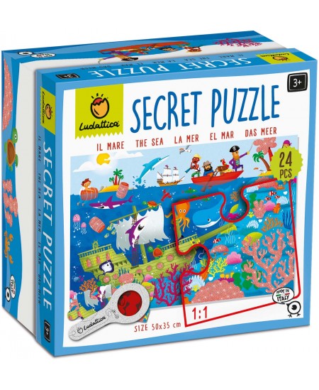Saladustega pusle LUDATTICA Meri, 24 osa