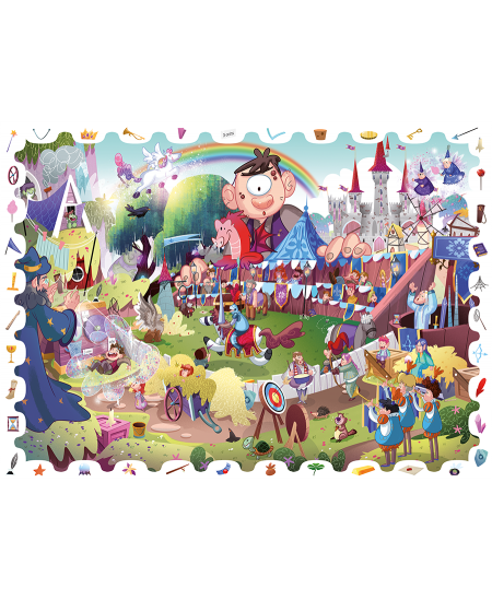 Detektiivipusle LUDATTICA Fantaasiategelased, 108 osa