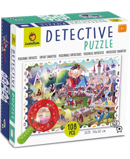 Detektiivipusle LUDATTICA Fantaasiategelased, 108 osa
