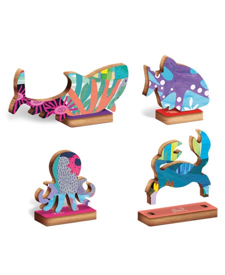 Puidust pusle LUDATTICA Meri, 48 osa