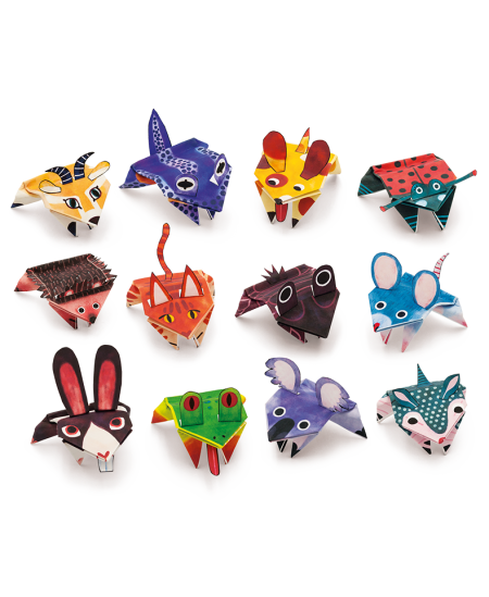 Origami komplekt LUDATTICA Hüppavad loomad