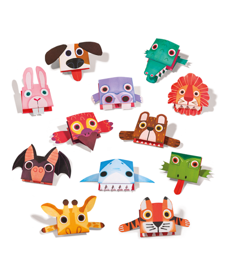 Origami komplekt väikelastele LUDATTICA Loomakesed