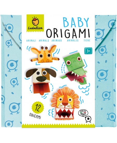 Origami komplekt väikelastele LUDATTICA Loomakesed
