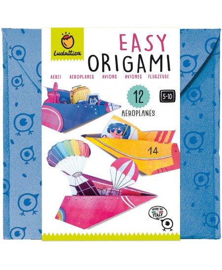 Origami komplekt LUDATTICA Lennukid