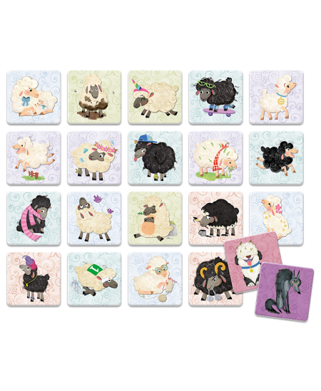 Mälu arendav mäng LUDATTICA Risky Memo Hoidu hundi eest!