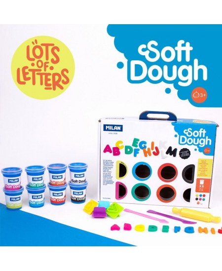 Voolimiskomplekt tarvikutega MILAN Palju tähti, 8 värvi