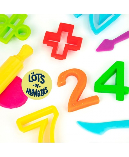 Voolimiskomplekt tarvikutega MILAN Palju numbreid, 8 värvi