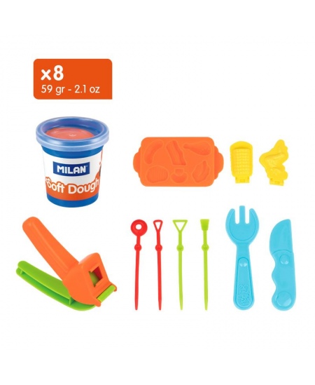 Voolimiskomplekt tarvikutega MILAN Grill, 8 värvi