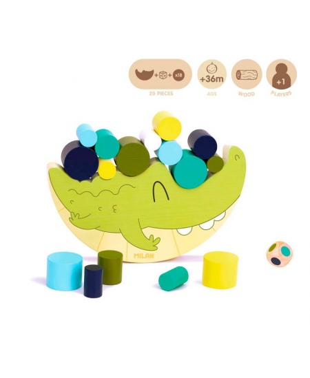 Puidust arendav mänguasi MILAN Coco Balance