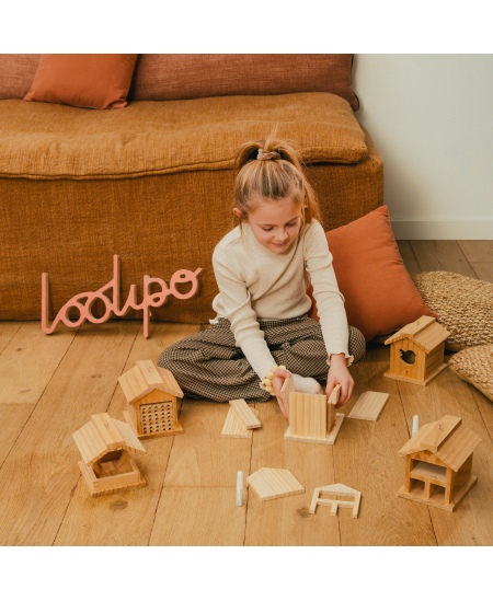 Puidust kokkupandav linnusöögimaja SODERTEX