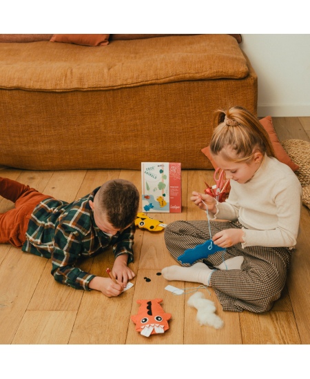 Õmbluskomplekt SODERTEX Lohutavad loomad, 3 tk.