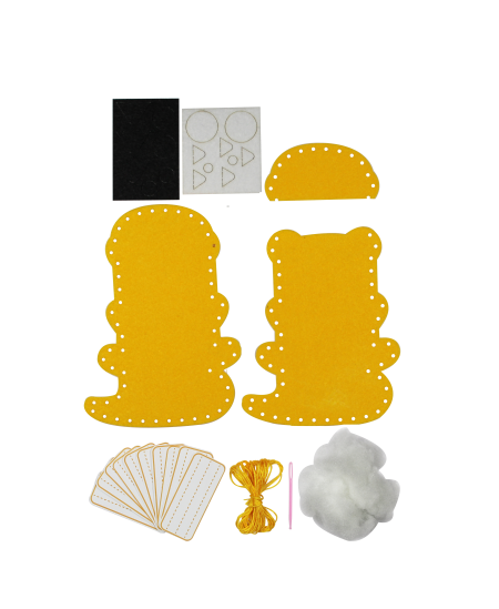 Õmbluskomplekt SODERTEX Lohutavad loomad, 3 tk.