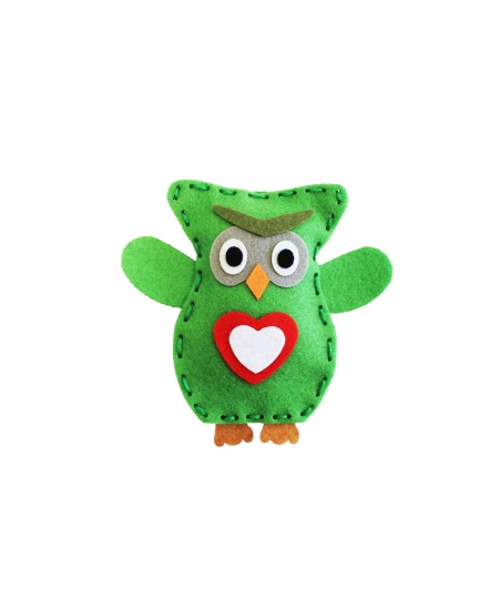 Õmbluskomplekt SODERTEX Roheline öökull