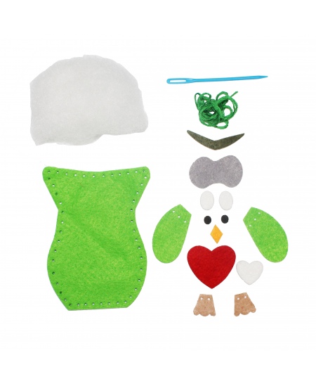 Õmbluskomplekt SODERTEX Roheline öökull