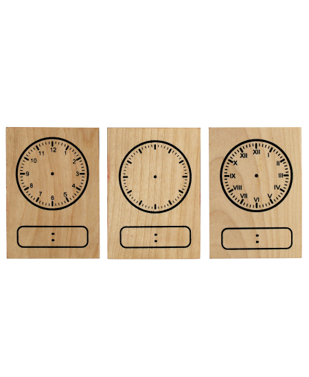 SODERTEX templid Tutvu kellaga, 3 tk.