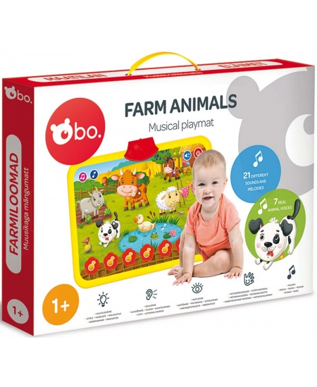 Muusikaline mängumatt BO. Farmiloomad