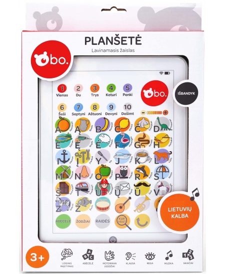 Arendav tahvelarvuti BO., leedu keeles