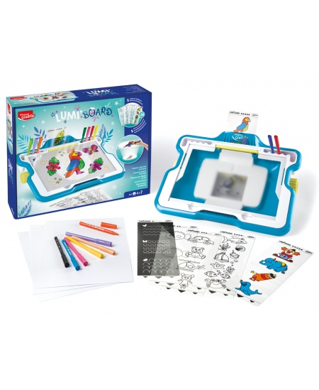 Valgustusega joonistustahvel MAPED Creativ Lumi Board