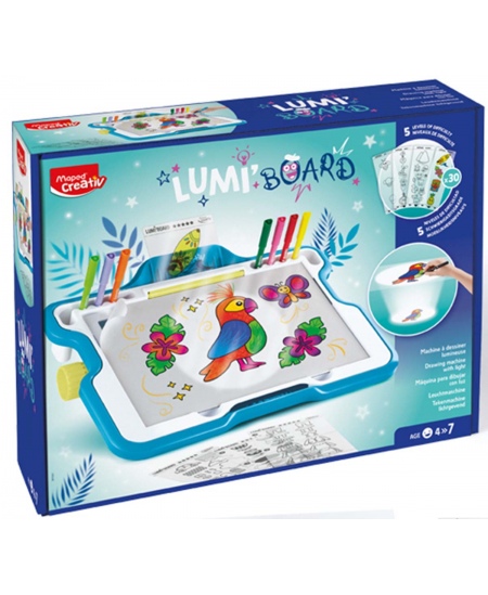 Valgustusega joonistustahvel MAPED Creativ Lumi Board