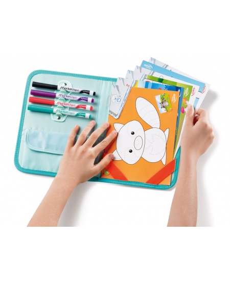 Reisil kaasaskantav kustutatav joonistustahvel MAPED Animals