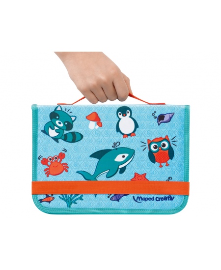 Reisil kaasaskantav kustutatav joonistustahvel MAPED Animals