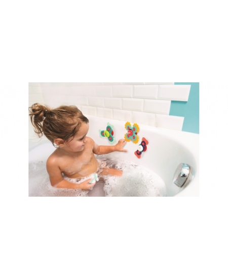 Värvilised vurr-mänguasjad LUDI, 3 tk.