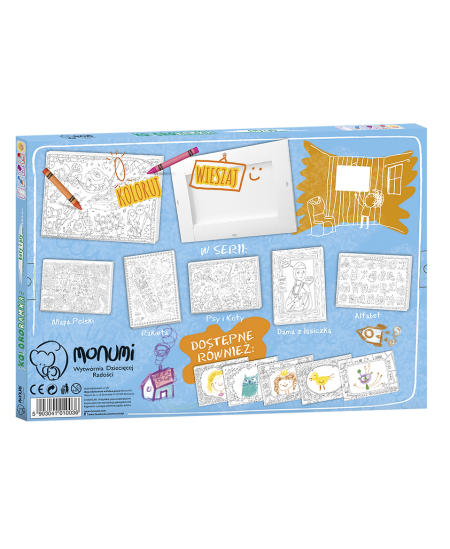 Värvimispilt MONUMI Frames Kassid ja koerad