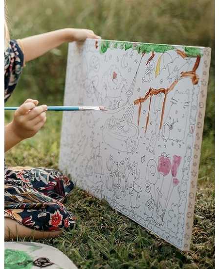 Värvimispilt MONUMI Frames Kassid ja koerad