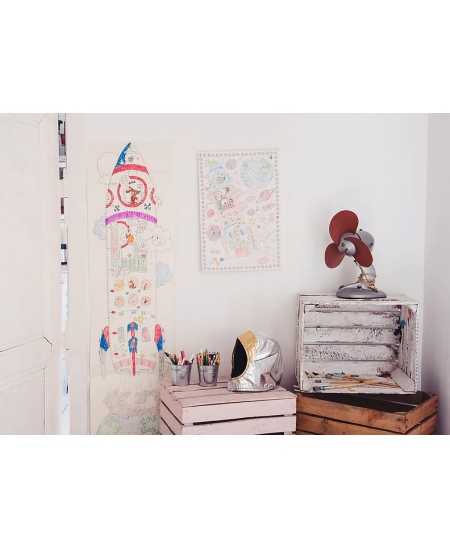 Värvimispilt MONUMI Frames Rakett