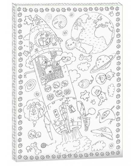 Värvimispilt MONUMI Frames Rakett