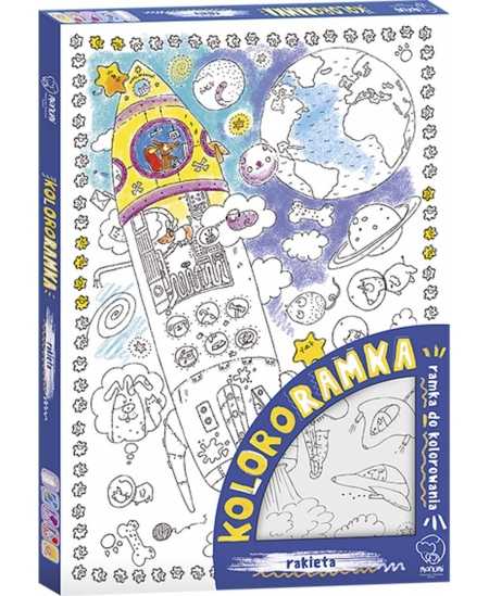 Värvimispilt MONUMI Frames Rakett