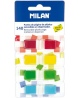 Isekleepuvad indeksid MILAN, 45x12 mm, plastik, 140 tk.