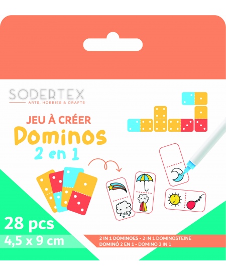 Loovkomplekt SODERTEX Loo oma doomino