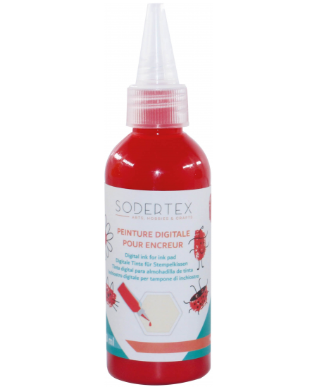 Templivärv SODERTEX, punane, 80 ml