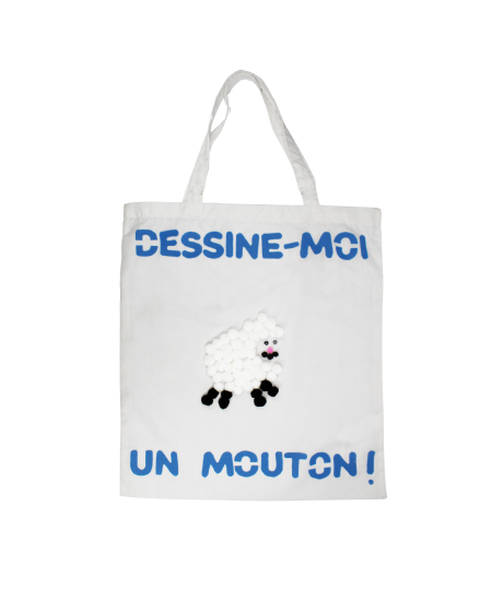 Valged puuvillased kotid kaunistamiseks SODERTEX, 37x42 cm, 1 tk.