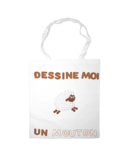 Valged puuvillased kotid kaunistamiseks SODERTEX, 37x42 cm, 1 tk.