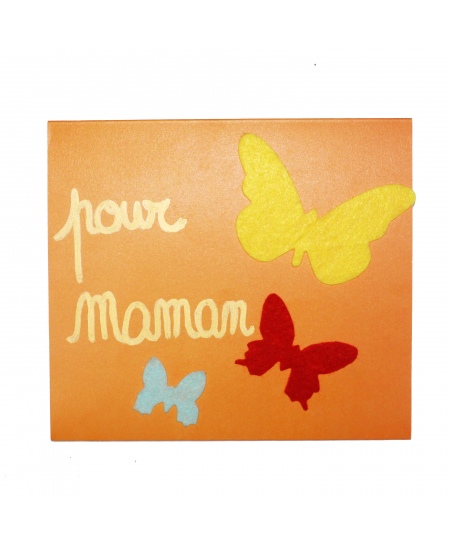 Vildist kleebised kaunistamiseks SODERTEX Liblikad, erinevad värvid, 150 tk.