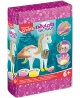 Puidust 3D-pusle Maped Creativ Fabulous Factory Unicorn, voolimismassiga