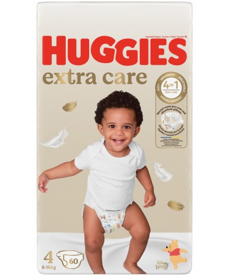 Mähkmed HUGGIES Extra Care, 4 suurus, 8-16 kg, 60 tk.