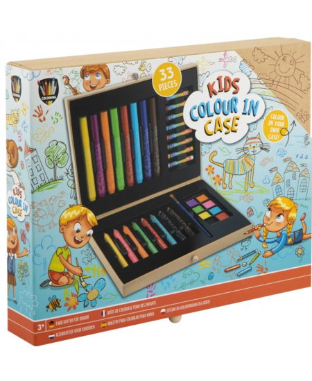 Värvimisriistade komplekt kohvris GRAFIX