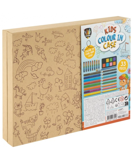 Värvimisriistade komplekt kohvris GRAFIX