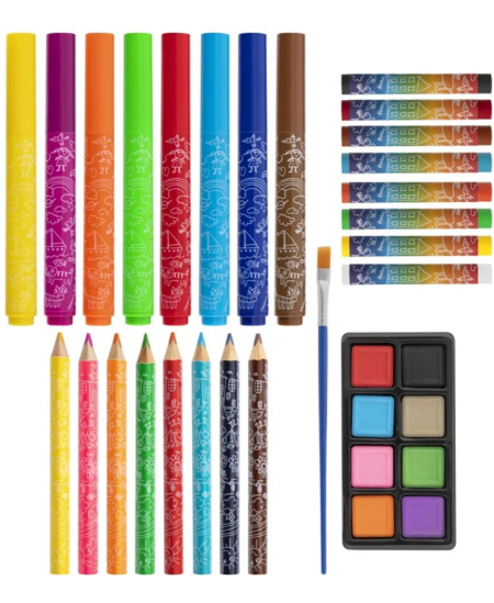 Värvimisriistade komplekt kohvris GRAFIX