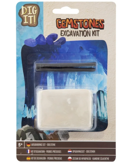 Fossiilide kaevamise komplekt GRAFIX Kivid