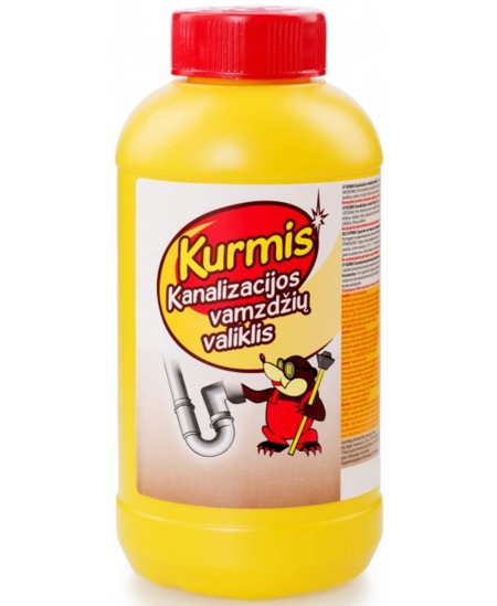 Kanalisatsioonitorude puhastusgraanulid KURMIS, 500 g