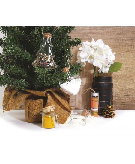 Klaasist jõuluehe kaunistamiseks GRAINE CREATIVE Kuusk