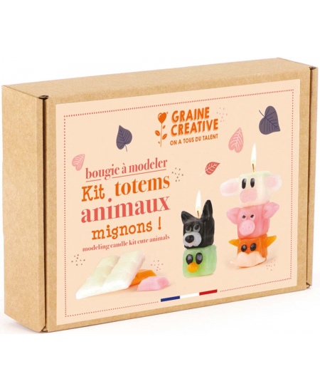 Küünalde valmistamise komplekt GRAINE CREATIVE Toteemid