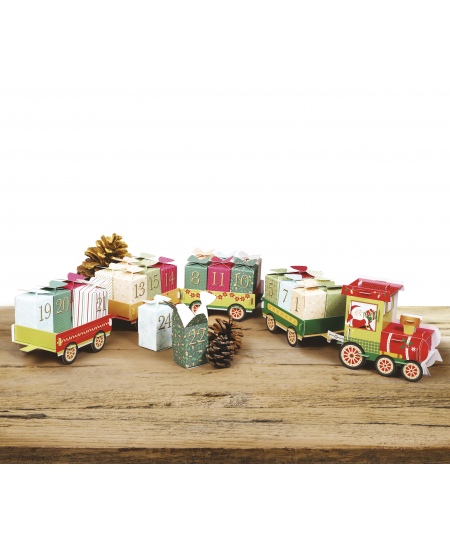 Advendikalendri karbid GRAINE CREATIVE Väike rong